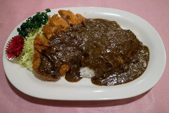 Katsu curry plate