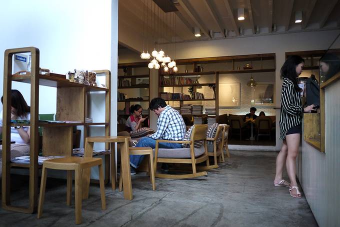 Library Cafe in Bangkok