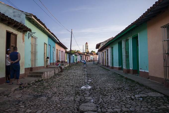 Trinidad's cobbled streets