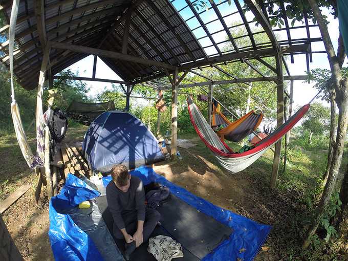 Scooting, climbing and camping in Yogyakarta