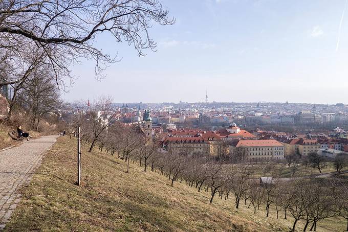 The view from Petrin Hill