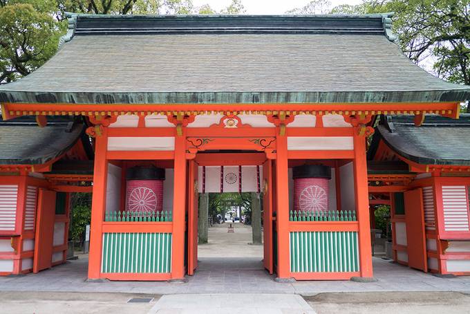 Orange shrine
