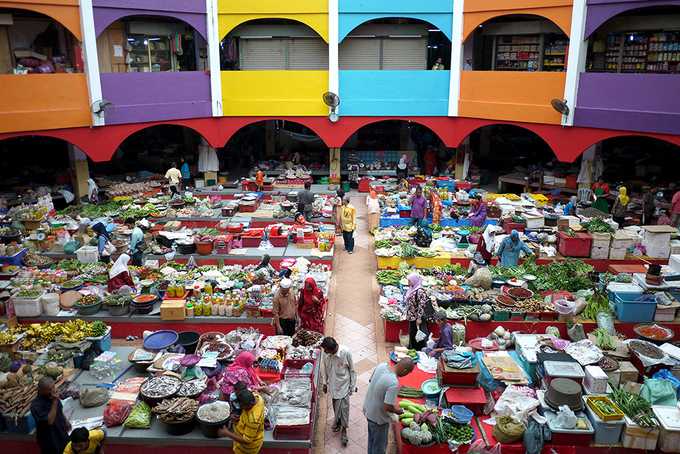Kota Bharu's central market