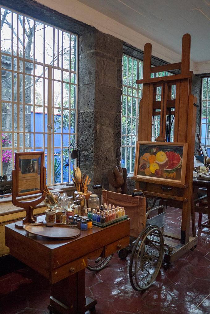 Frida's studio