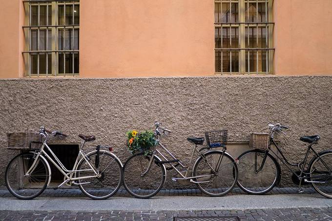 Cycling in Parma
