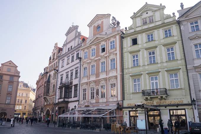 Prague's old town