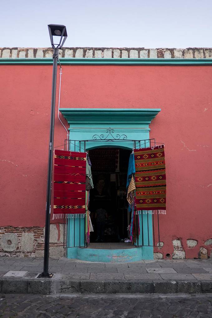 One of Oaxaca's boutiques