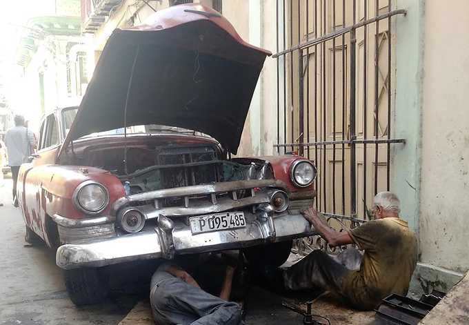 The streets of La Habana