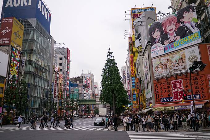 Akihabara's main street